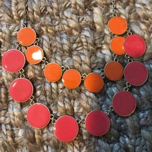 Orange and pink necklace